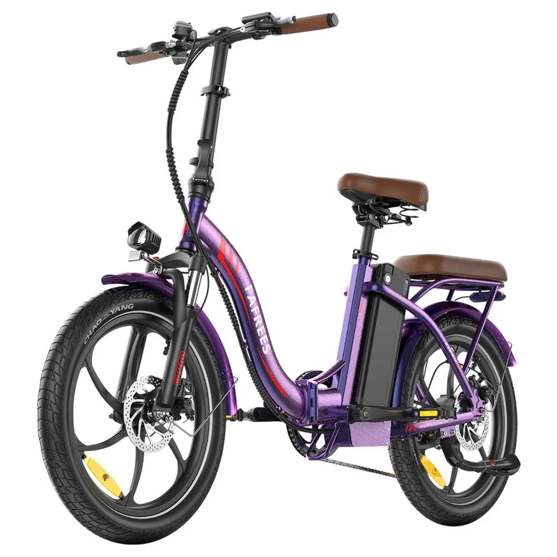 Fafrees F20+ Pro Folding Electric Bike purple - elekset.com Fafrees F20+ Pro Folding Electric Bike purple - elekset.com